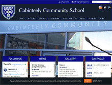 Tablet Screenshot of cabinteelycs.ie